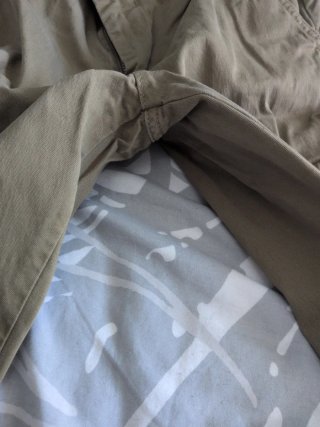 Pantalón cargo Zara Talla 40 Beige