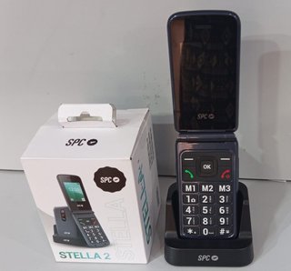 SPC Stella 2 Negro Teléfono Tapa SOS + Base