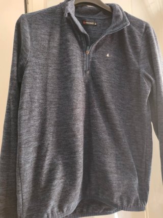Forro Polar Mountain Azul talla 14 niño