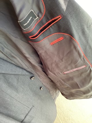 Traje Pedro del Hierro Gris oscuro Talla 52