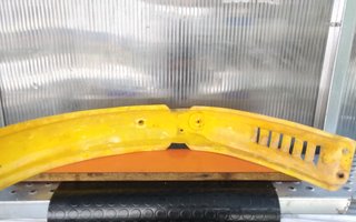 Guardabarros Puch Amarillo Original