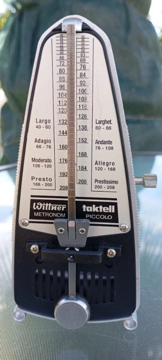 Metrónomo Wittner Taktell Piccolo Mecánico
