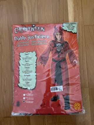 Disfraz diablo justiciero 8-10 años