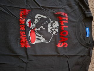 Camiseta Lobishome Negra Talla XL