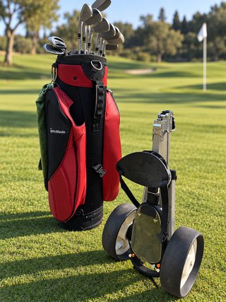Juego Palos Golf Nike + Bolsa + Carrito