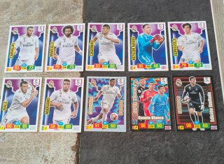 Lote cromos Madrid adrenalyn 18-19