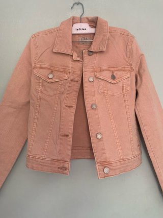 Chaqueta vaquera Clockhouse rosa Talla S