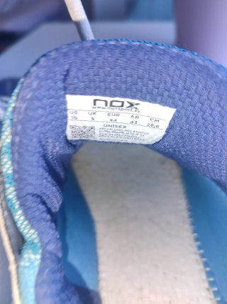 Zapatillas Pádel Nox At10 Lux Talla 44