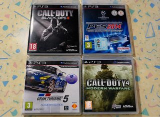 Lote de juegos PS3