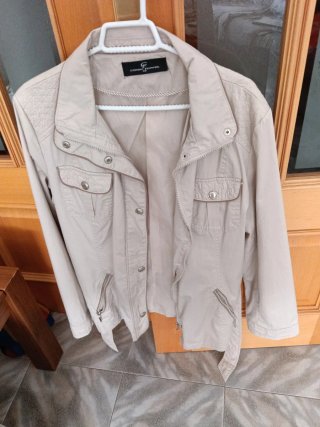 Chaqueta Beige Cashen Flower