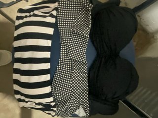 Conjunto Bikini Rayas y Cuadros