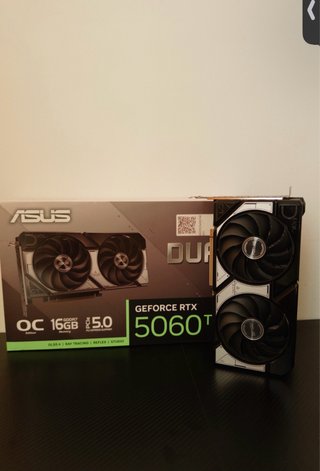 Tarjeta Gráfica ASUS RTX 5060 Ti OC 16GB