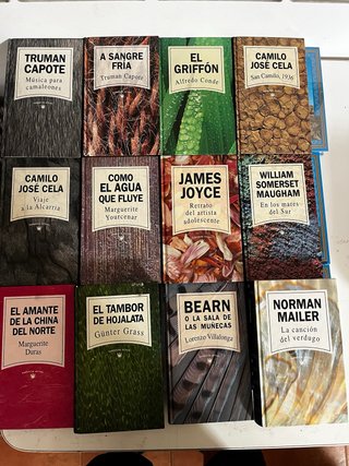 Lote de libros de colección Narrativa Actual