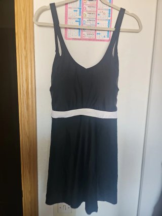 Bañador negro y blanco talla XXXL de Hanna Nikol
