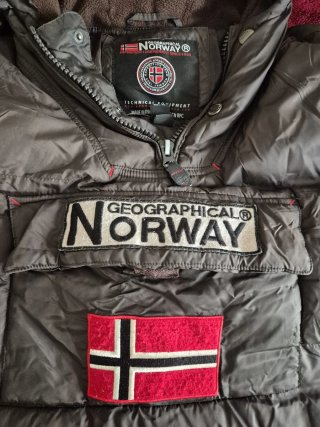 Abrigo Geographical Norway Marrón