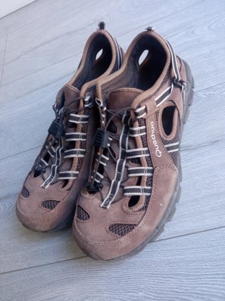 Sandalias senderismo Quechua hombre marrones