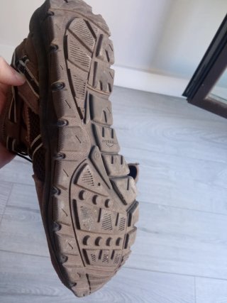 Sandalias senderismo Quechua hombre marrones