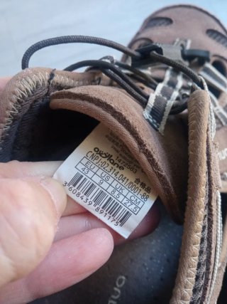 Sandalias senderismo Quechua hombre marrones