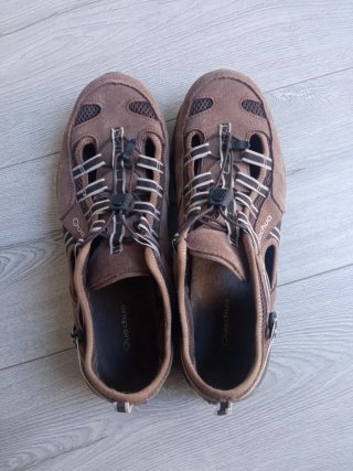 Sandalias senderismo Quechua hombre marrones