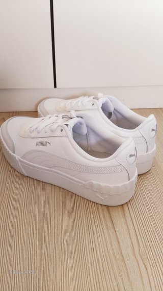 Zapatillas Puma Carina Lift Blancas
