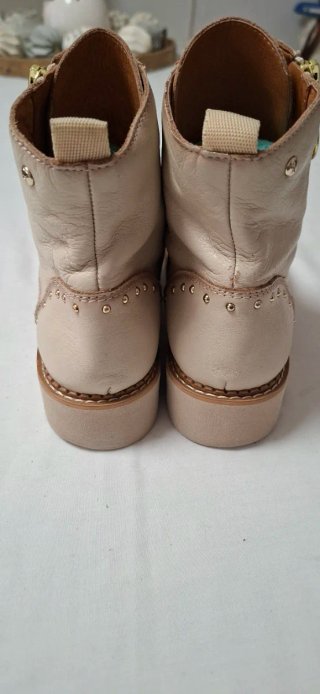 Botines Pikolinos Piel crema/ beige Talla 38