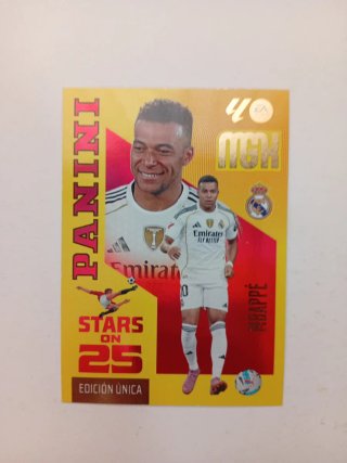Panini Stars on 25 - 11 cromos diferentes MGK
