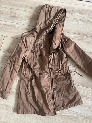 Parka marrón talla M