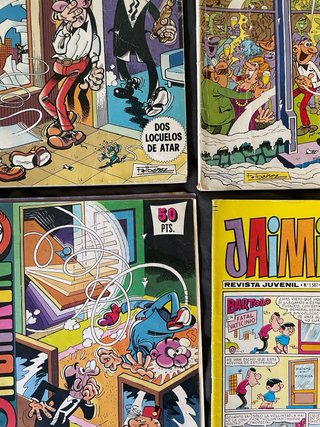 Lote 8 Cómics Vintage: Mortadelo, Zipi Zape
