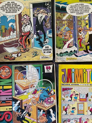 Lote 8 Cómics Vintage: Mortadelo, Zipi Zape