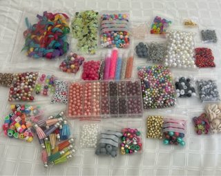 Lote Cuentas y Abalorios Manualidades