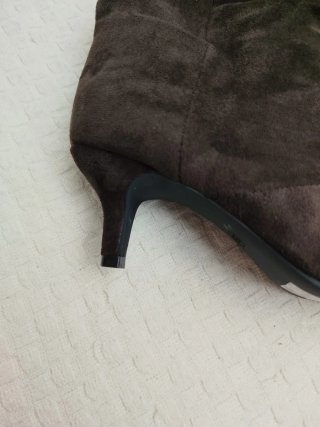 Botines marrones tacón talla 36