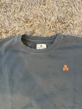 Sudadera Scalpers Gris Talla XS