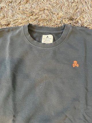 Sudadera Scalpers Gris Talla XS