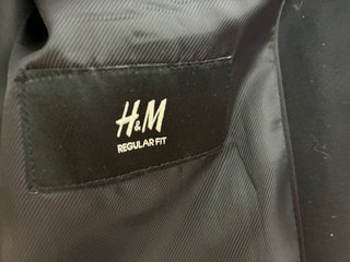 Americana H&M Negra Hombre