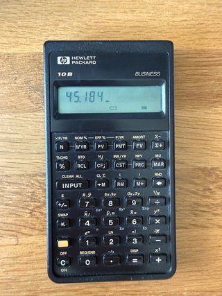 Calculadora Financiera HP 10B Business