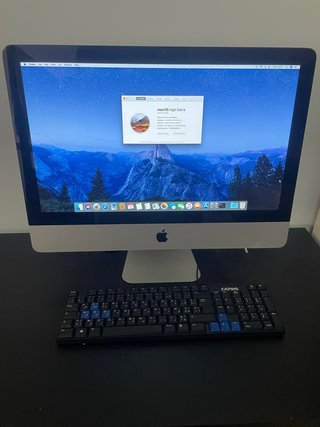 iMac 21,5 Intel Core i3 4GB RAM 500GB HDD