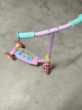 Patinete Peppa Pig niña 3 ruedas