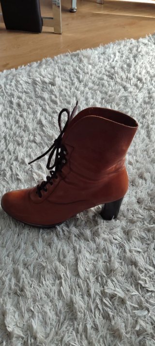 Botines de Piel Marrón Luis Gonzalo Talla 37