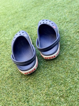 Zuecos Crocs Azules