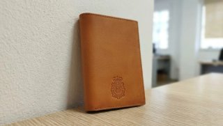Cartera Piel Ubrique - Escudo Policía Nacional