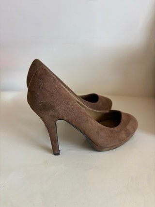 Zapatos de Tacón con Plataforma Marrones