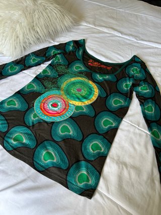 Camiseta Desigual manga larga estampado
