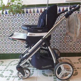 Silla de paseo Bebecar I-Pop con capazo