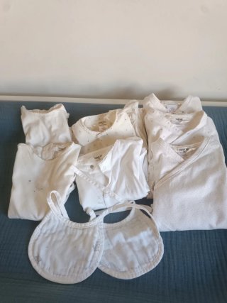 Lote de Bodys y Pijamas Zara Home (0-3 meses)