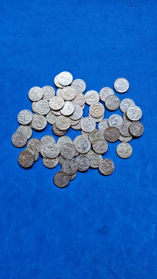 Lote de monedas antiguas