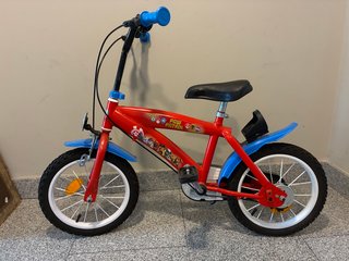 Bicicleta infantil niños Patrulla Canina 14"