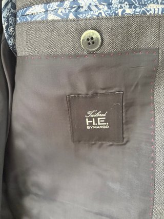 Traje Mango Gris Talla M