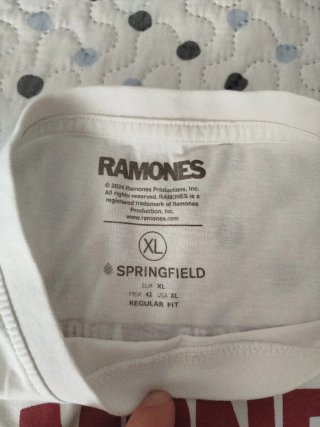 Camiseta Ramones XL