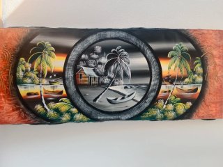 Cuadro Panorámico Caribeño Tropical