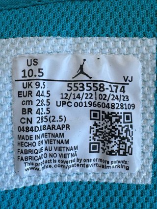 Nike Air Jordan 1 Low 553558-174 Aquatone